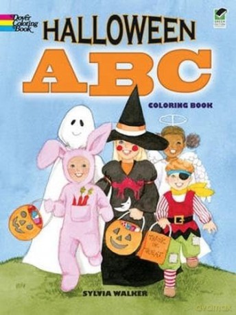Halloween Abc Coloring Book - Walker Sylvia [KSIĄŻKA]