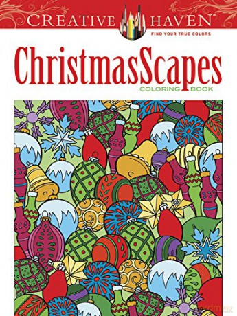 Christmasscapes Coloring Bk - Mazurkiewicz J [KSIĄŻKA]