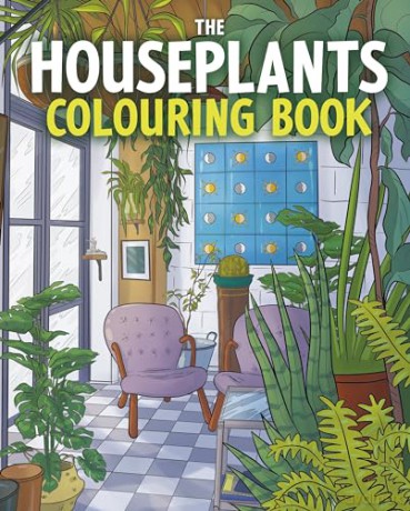Houseplants Colouring Book - Maria L Malandrino [KSIĄŻKA]