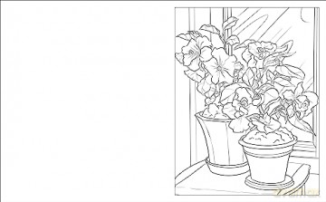 Houseplants Colouring Book - Maria L Malandrino [KSIĄŻKA]