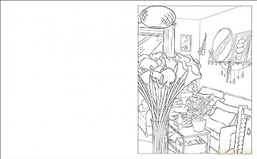 Houseplants Colouring Book - Maria L Malandrino [KSIĄŻKA]