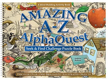 Amazing A-Z Alphaquest Activity Book - Andrew Ruhren [KSIĄŻKA]