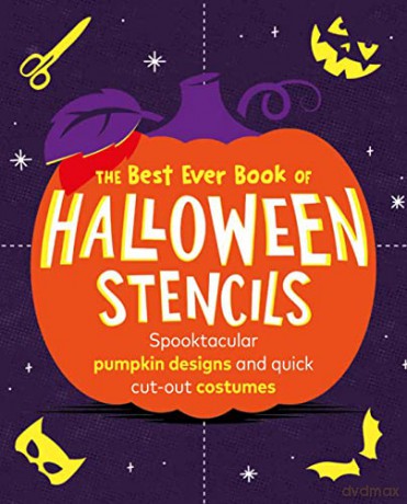 Best Ever Book Of Halloween Stencils - Pop Press [KSIĄŻKA]