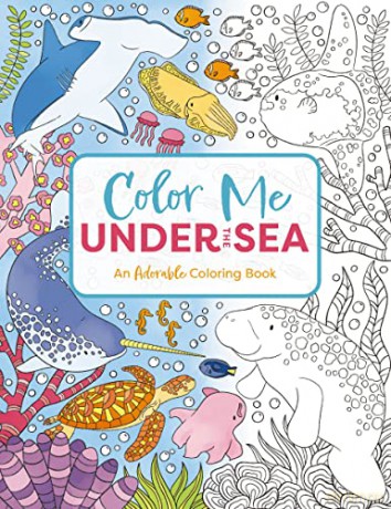 Color Me Coloring Books Color Me Sea Lif - Cider Mill Press [KSIĄŻKA]