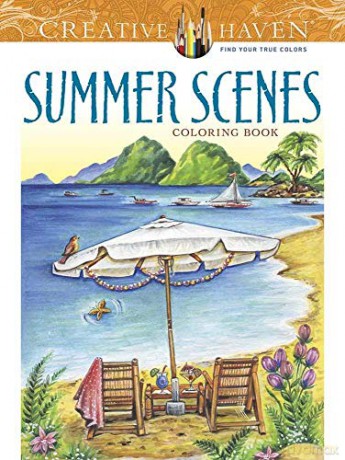 Creative Haven Summer Scenes Col - Goodridge T [KSIĄŻKA]