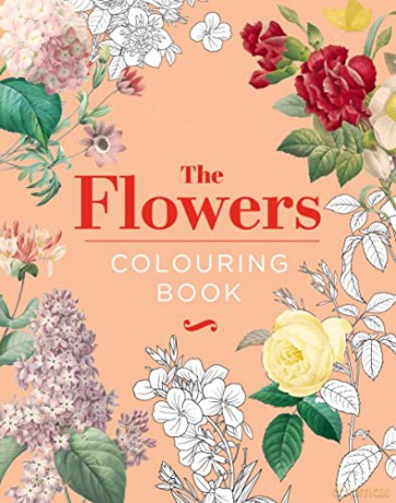 Flowers Colouring Book - Peter Gray [KSIĄŻKA]