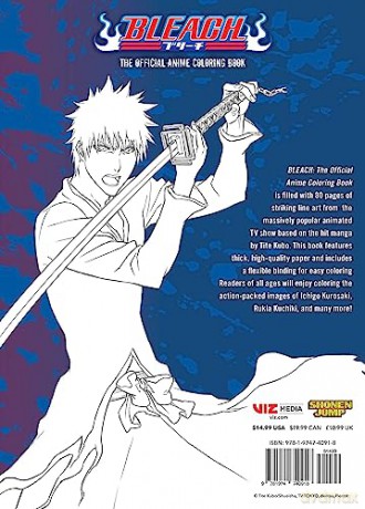 Bleach The Official Anime Coloring Book - Viz Media [KSIĄŻKA]