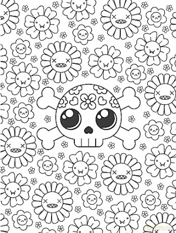 Creepy Cute Kawaii Coloring Book - Mary Eakin [KSIĄŻKA]