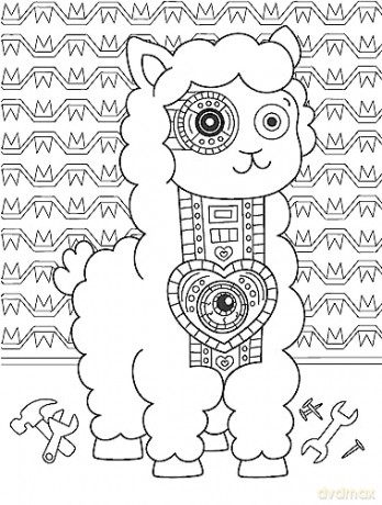 Creepy Cute Kawaii Coloring Book - Mary Eakin [KSIĄŻKA]