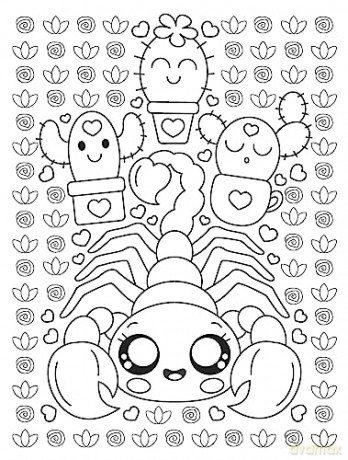 Creepy Cute Kawaii Coloring Book - Mary Eakin [KSIĄŻKA]