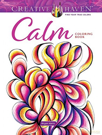 Creative Haven Calm Coloring Book - Miryam Adatto [KSIĄŻKA]