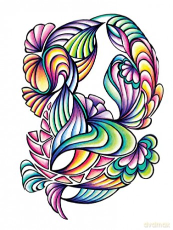 Creative Haven Calm Coloring Book - Miryam Adatto [KSIĄŻKA]