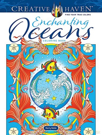 Creative Haven Enchanting Oceans Col Bk - Marty Noble [KSIĄŻKA]