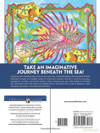 Creative Haven Enchanting Oceans Col Bk - Marty Noble [KSIĄŻKA]