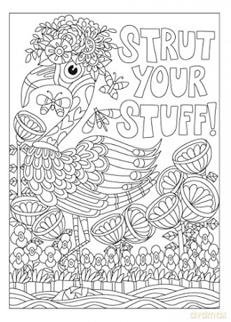 Creative Haven Fanciful Birds Col Book - Angela Porter [KSIĄŻKA]