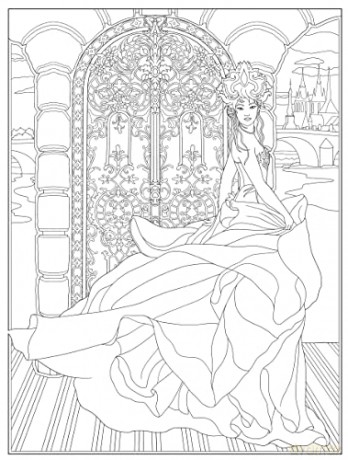 Gothic Fantasy Coloring Book - Unknown [KSIĄŻKA]