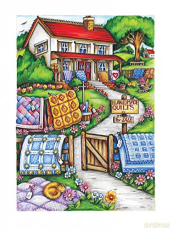 Creative Haven Village Charm Coloring Bk - Teresa Goodridge [KSIĄŻKA]