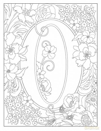 Creative Haven Beautiful Floral Alphabet - Marty Noble [KSIĄŻKA]