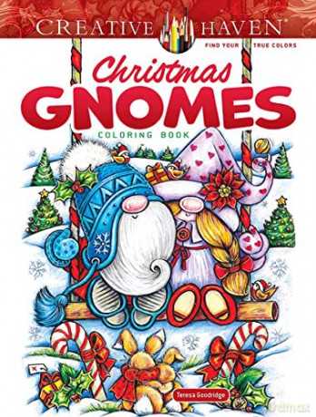 Christmas Gnomes Coloring Book - Teresa Goodridge [KSIĄŻKA]