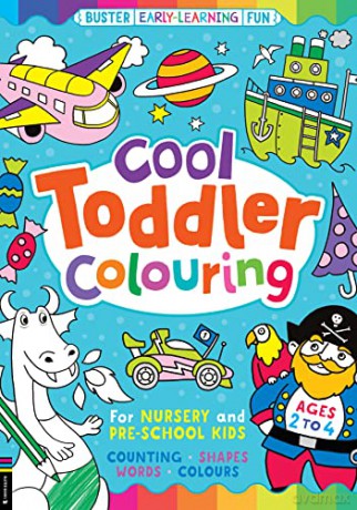 Cool Toddler Colouring - Emily Twomey [KSIĄŻKA]