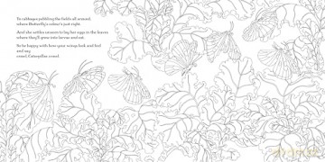 Fly Butterfly Fly Colouring Book - Dom Conlon [KSIĄŻKA]