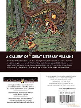 Creative Haven Lit Horr Lege Cb - Foley T [KSIĄŻKA]