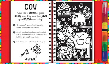Fuzzy Art Farm Colouring Book - Melanie Hibbert [KSIĄŻKA]