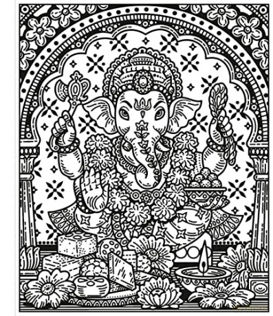 Diwali Magic Painting Book - Sam Baer [KSIĄŻKA]