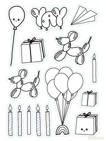 Colour Your Own Stickers - Pipsticks [KSIĄŻKA]