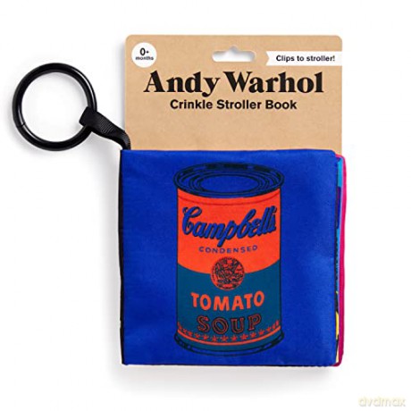 Andy Warhol Crinkle Fabric Stroller Book - Andy Warhol [KSIĄŻKA]