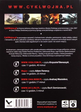 www cyklwojna.pl  - Ciszewski Marcin [AUDIOBOOK] [4CD]