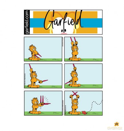 Garfield Fat Cat - Jim Davis [KSIĄŻKA]