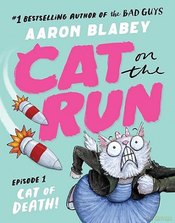 Cat On The Run In Cat Of Death - Aaron Blabey [KSIĄŻKA]