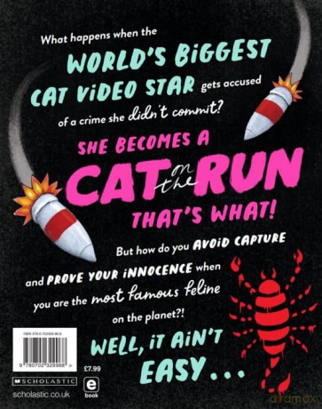 Cat On The Run In Cat Of Death - Aaron Blabey [KSIĄŻKA]