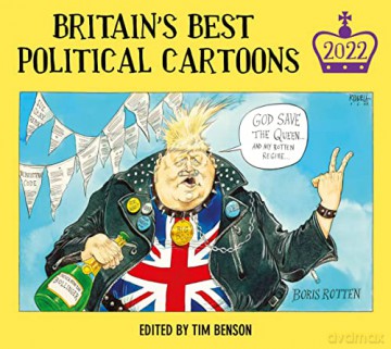 Britains Best Political Cartoons 2022 - Tim Benson [KSIĄŻKA]