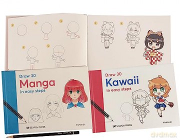 Draw 30 Kawaii In Easy Steps - Yishan Li [KSIĄŻKA]