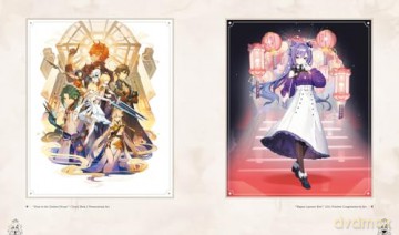 Genshin Impact Official Art Book Vol 1 - Mihoyo [KSIĄŻKA]