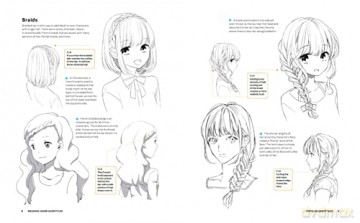How To Draw Hairstyles For Manga - Studio Hard Deluxe [KSIĄŻKA]