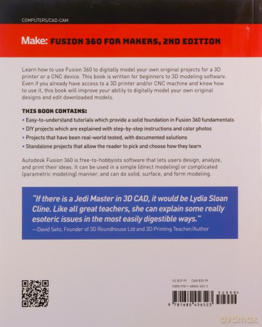 Fusion 360 For Makers - Lydia Sloan Cline [KSIĄŻKA]