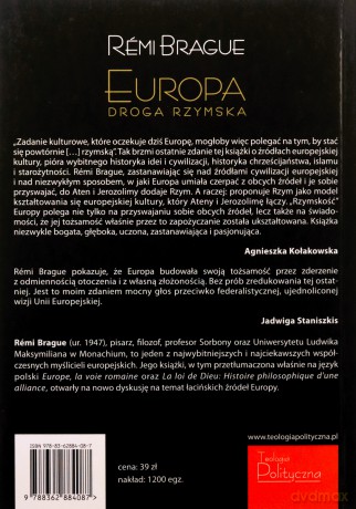 Europa - droga rzymska - Brague Remi [KSIĄŻKA]