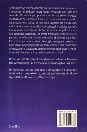 Chemia jądrowa - Sobkowski J.,Jelińska-Kazimierczuk M. [KSIĄŻKA]