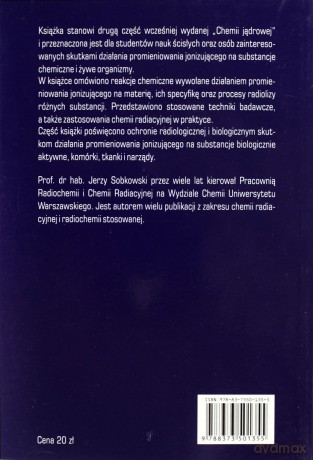 Chemia radiacyjna i ochrona radiologiczna - Sobkowski Jerzy [KSIĄŻKA]