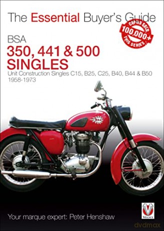 Bsa 350 500 Unit Construction Singles - Peter Henshaw [KSIĄŻKA]