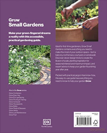 Grow Small Gardens - Zia Allaway [KSIĄŻKA]