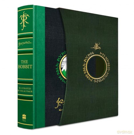 Hobbit Illustrated Deluxe Edition - J R R Tolkien [KSIĄŻKA]