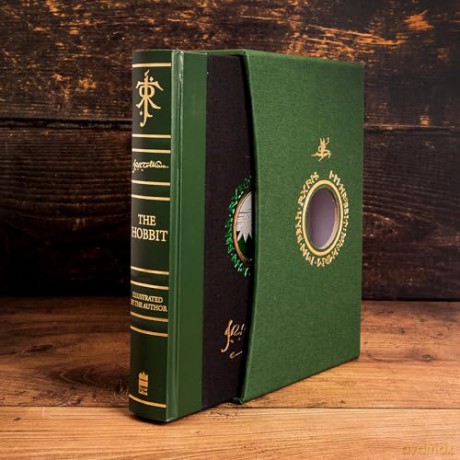 Hobbit Illustrated Deluxe Edition - J R R Tolkien [KSIĄŻKA]