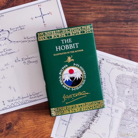 Hobbit Illustrated By The Author - J R R Tolkien [KSIĄŻKA]