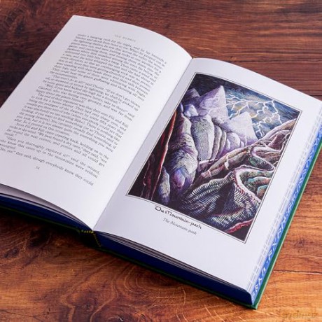 Hobbit Illustrated By The Author - J R R Tolkien [KSIĄŻKA]
