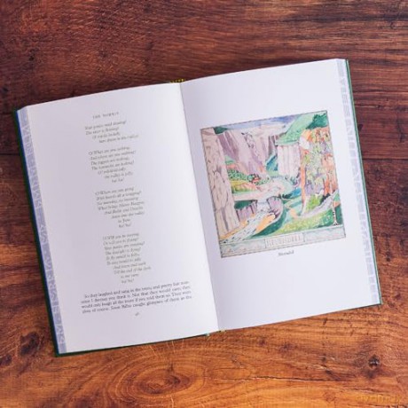 Hobbit Illustrated By The Author - J R R Tolkien [KSIĄŻKA]