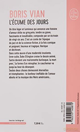 Ecume Des Jours [KSIĄŻKA]